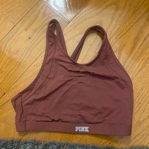 Victoria secret pink dusty rose sports bra